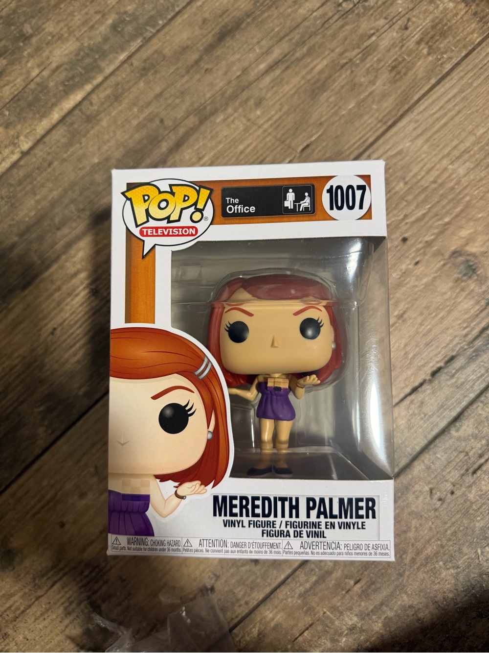 Funko Meredith Palmer Vinyl Figure – Purple Dress with Red Hair